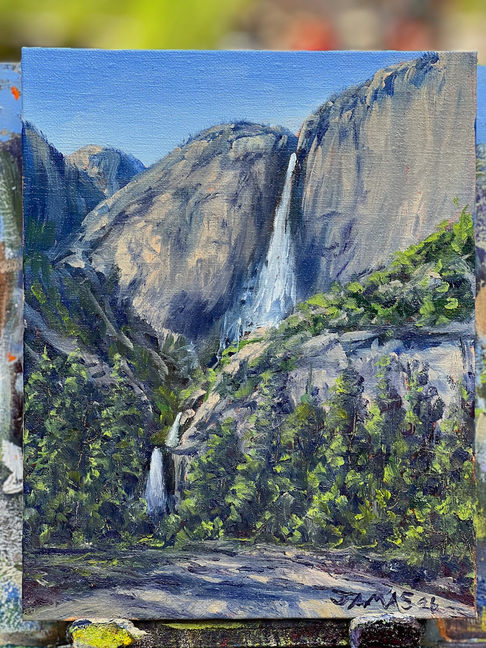 Upper and Lower Yosemite Falls