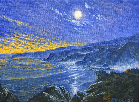 Moon at Dusk
