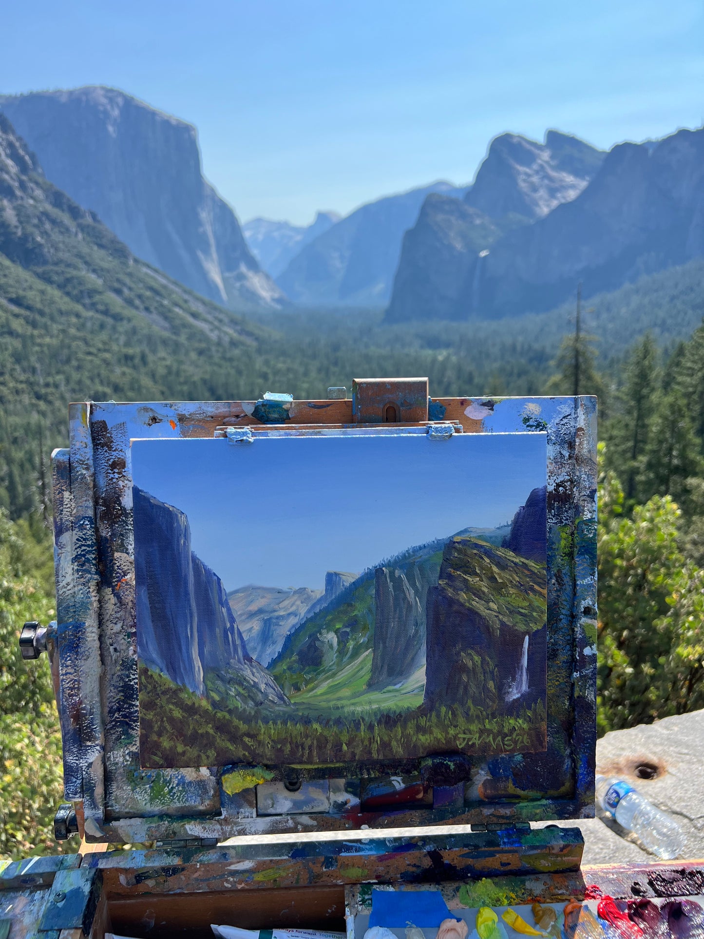 Tunnel View at Dawn