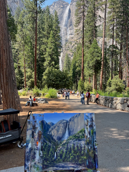 Upper and Lower Yosemite Falls